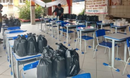 Estudantes e comunidade escolar se mobilizam para distribuir quentinhas aos desabrigados em Itabuna