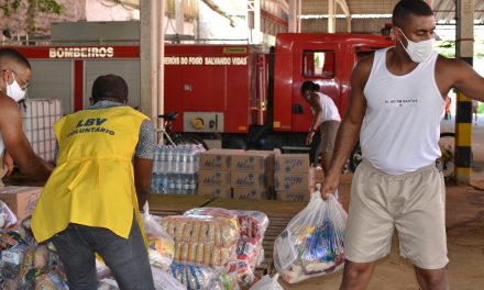 LBV arrecada mais de 21 toneladas de doações para vítimas das chuvas na Bahia