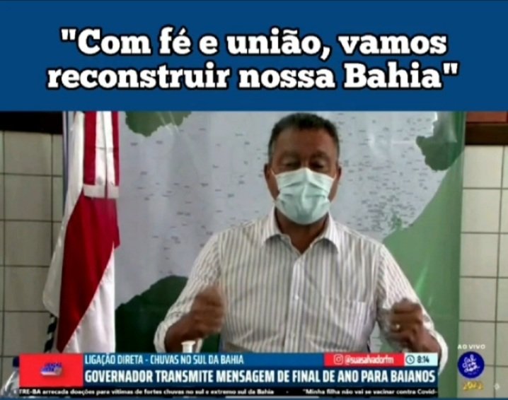 Governador anuncia auxílio a vítimas das enchentes na Bahia