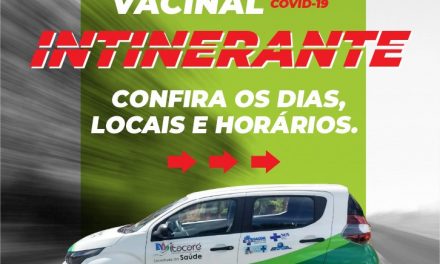 Itacaré realiza vacinação volante nos bairros contra a Covid-19