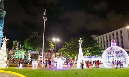 Lançamento do projeto Natal Encantado 2021 movimenta Centro Histórico de Ilhéus