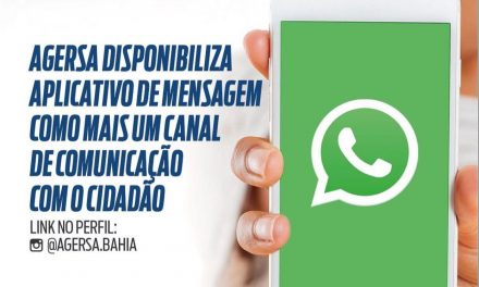 AGERSA lança canal de atendimento via WhatsApp como mais um canal de comunicação com o cidadão