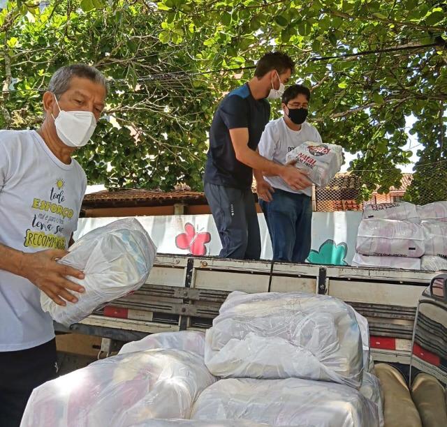 Comitê Sul da Bahia da ONG Ação e Cidadania arrecada alimentos para vítimas das enchentes