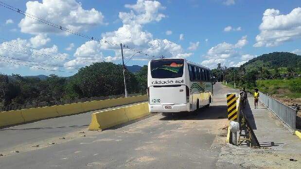 Tráfego é totalmente liberado no acesso à Floresta Azul