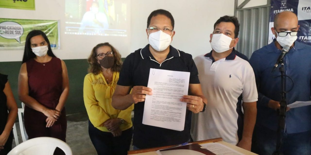 Prefeito Augusto Castro inaugura a Central de Triagem de Coleta Seletiva de Itabuna