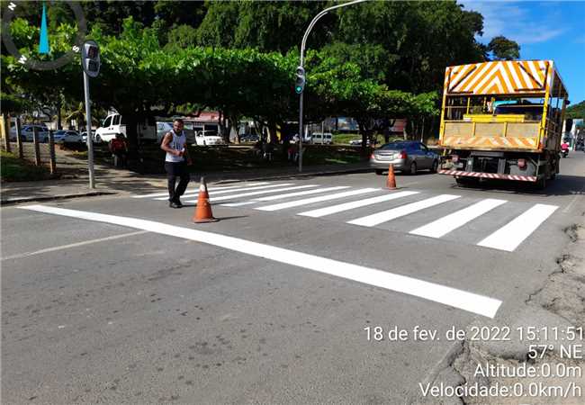 Seinfra intensifica serviços de sinalização em Ilhéus