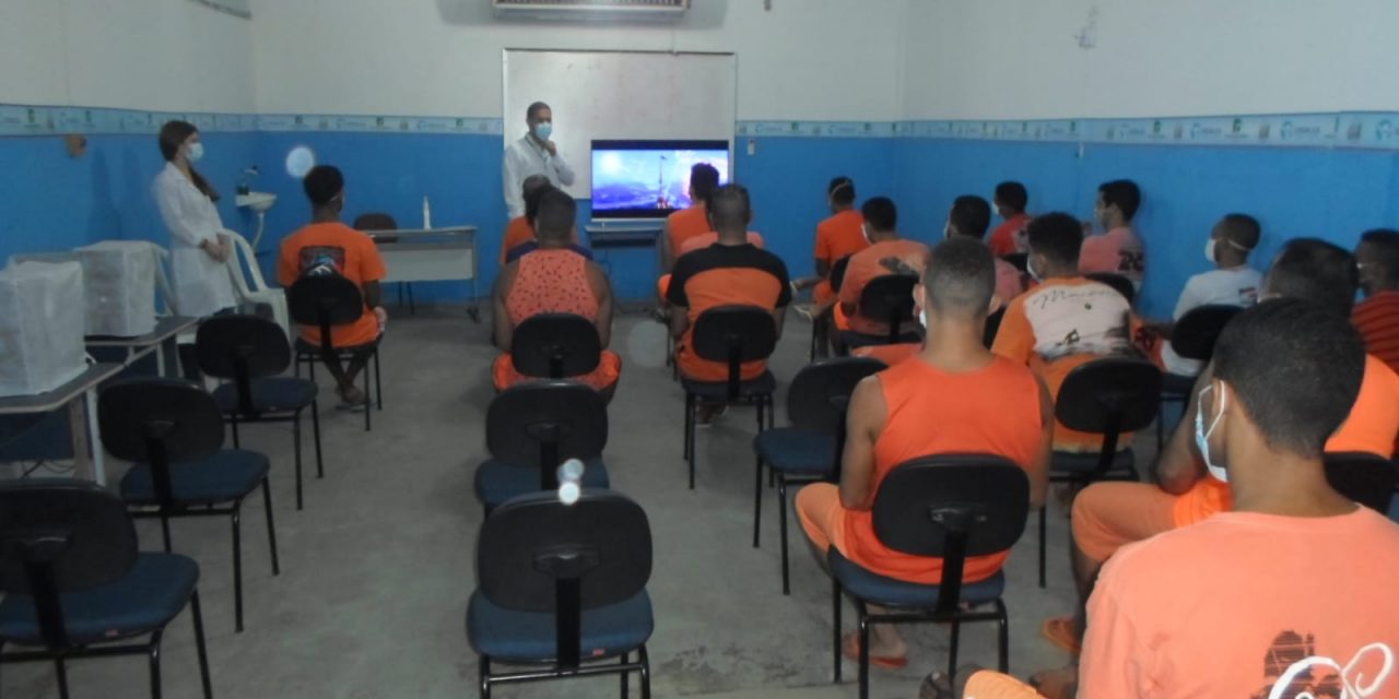 Janeiro Branco: foco na prevenção e cuidados com a saúde mental de reeducandos do Conjunto Penal de Itabuna
