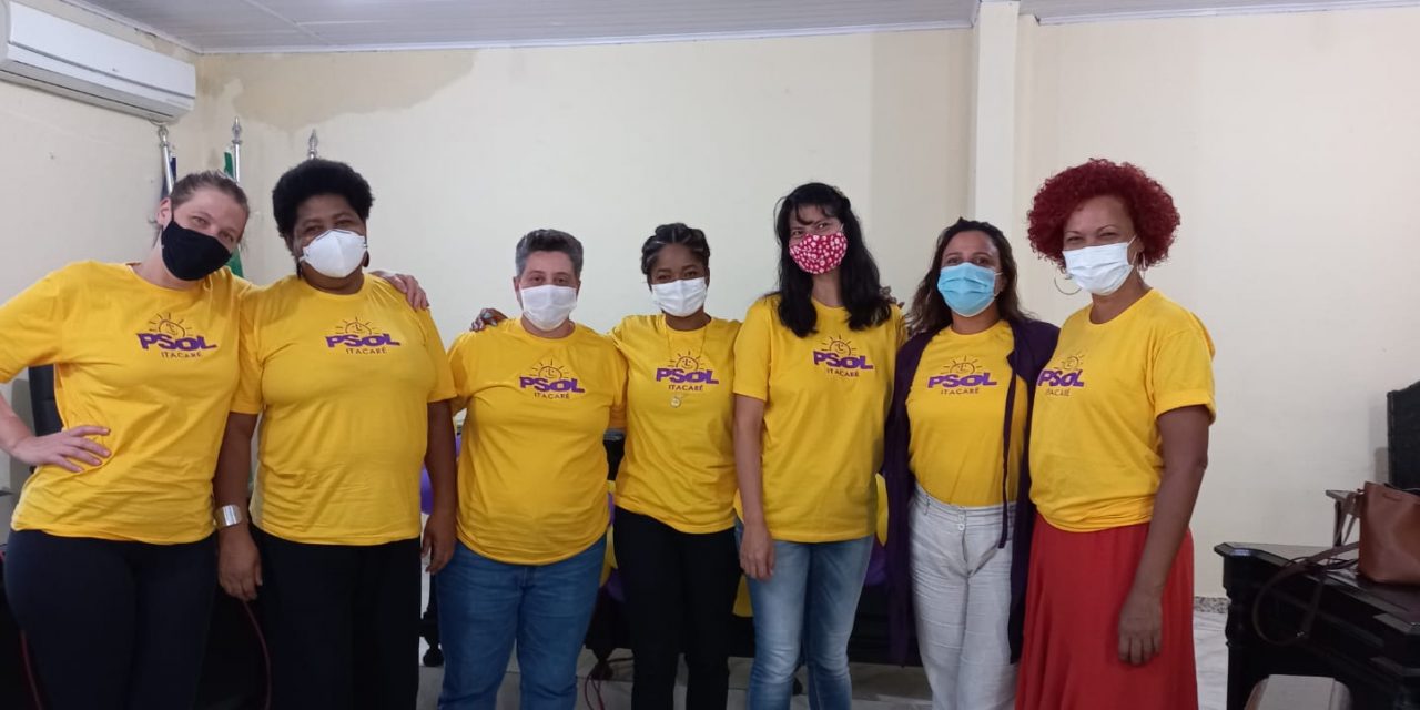 Encontro reúne mulheres de esquerda  em Itacaré