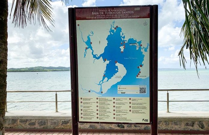 Setur-BA implanta nova sinalização turística no entorno da Baía de Todos-os-Santos