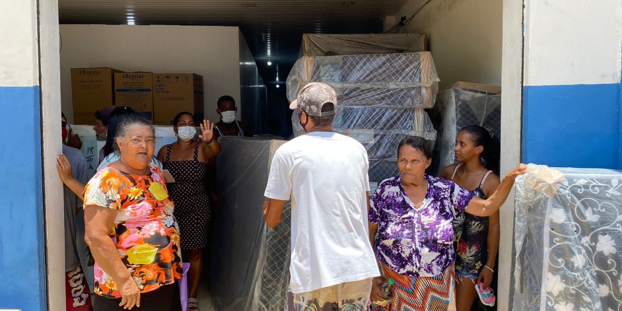 Movimento e associação fazem doações para vítimas das chuvas em Taboquinhas