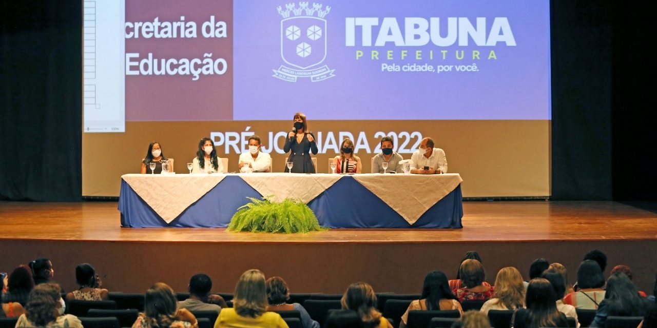 Pré-Jornada da Rede Municipal de Ensino incentiva gestores escolares de Itabuna