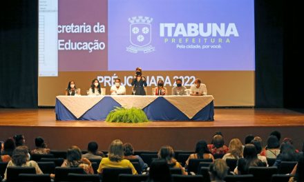 Pré-Jornada da Rede Municipal de Ensino incentiva gestores escolares de Itabuna