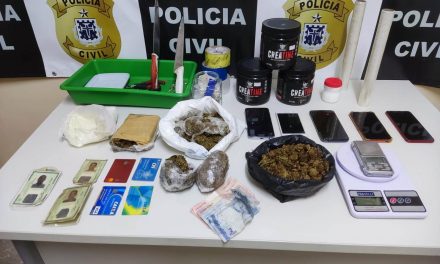 Itabuna: Trio é preso com drogas no bairro São Pedro