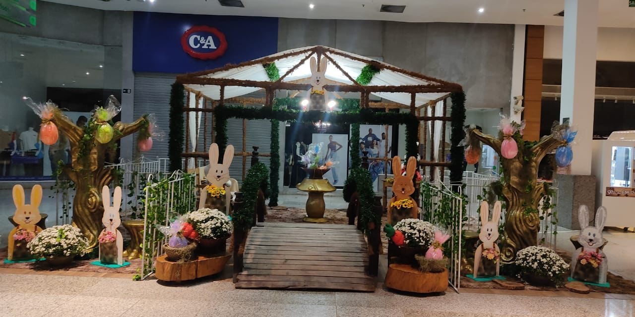 Vila Encantada: a doce magia da Páscoa no Shopping Jequitibá até o dia 17 de abril