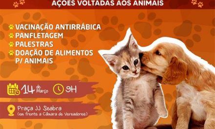 Ilhéus: Dia Nacional dos Animais será marcado com serviços e arrecadação de ração em frente à Câmara de Vereadores