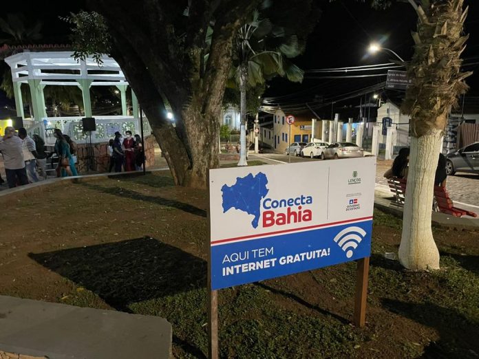Lençóis é mais uma cidade da BA contemplada com Wi-Fi gratuito em praça pública