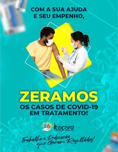 Itacaré: município zerou em número de casos registrados de Covid-19