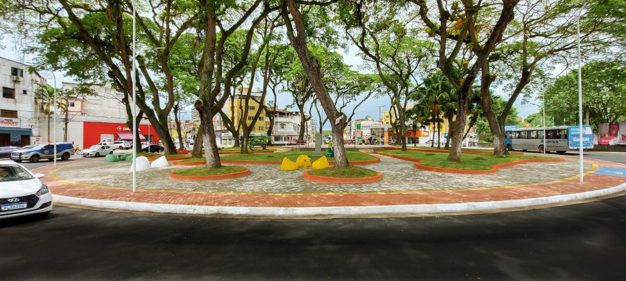 Praça do Jardim do Ó que foi requalificada, será entregue dia 17 à população de Itabuna