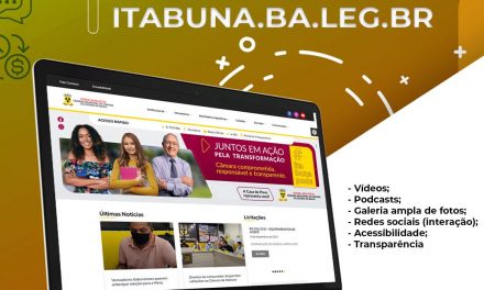 Câmara de Itabuna apresenta novo site institucional