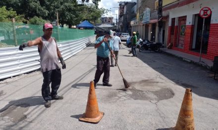 Avenida José Monstans recebe Operação Tapa-Buracos