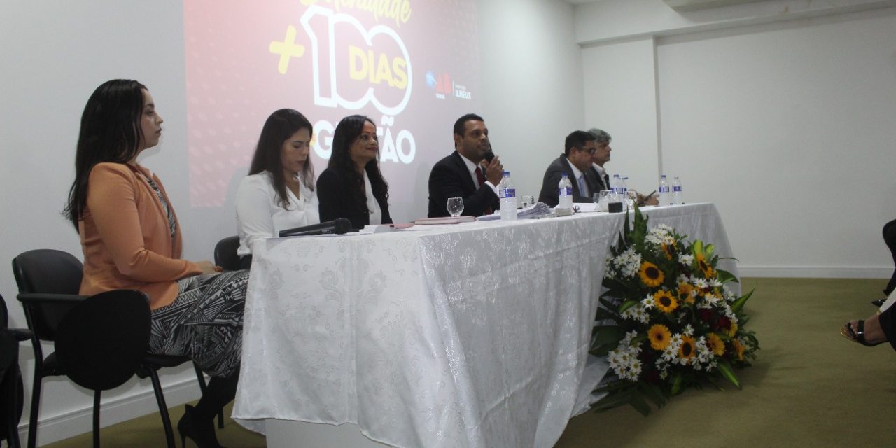 Evento marca os 100 dias gestão da nova diretoria da OAB Subseção de Ilhéus