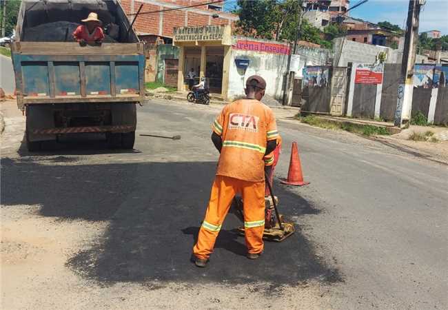 Ilhéus: Prefeitura conclui serviços da operação tapa-buracos em 14 localidades