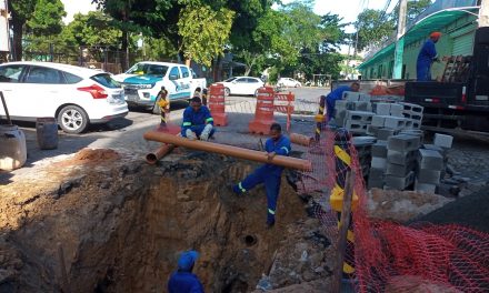 Emasa recupera rede de esgotamento sanitário na Rua Mariá Ferreira