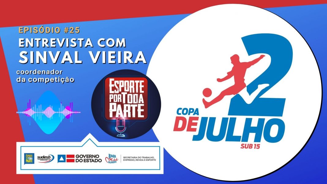 Competição Copa 2 de Julho de Futebol Sub-15 está de volta