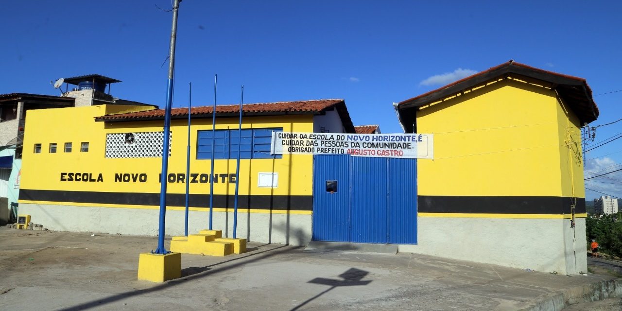 Escola Novo Horizonte,100% reformada, é entregue pela Prefeitura de Itabuna
