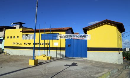 Escola Novo Horizonte,100% reformada, é entregue pela Prefeitura de Itabuna