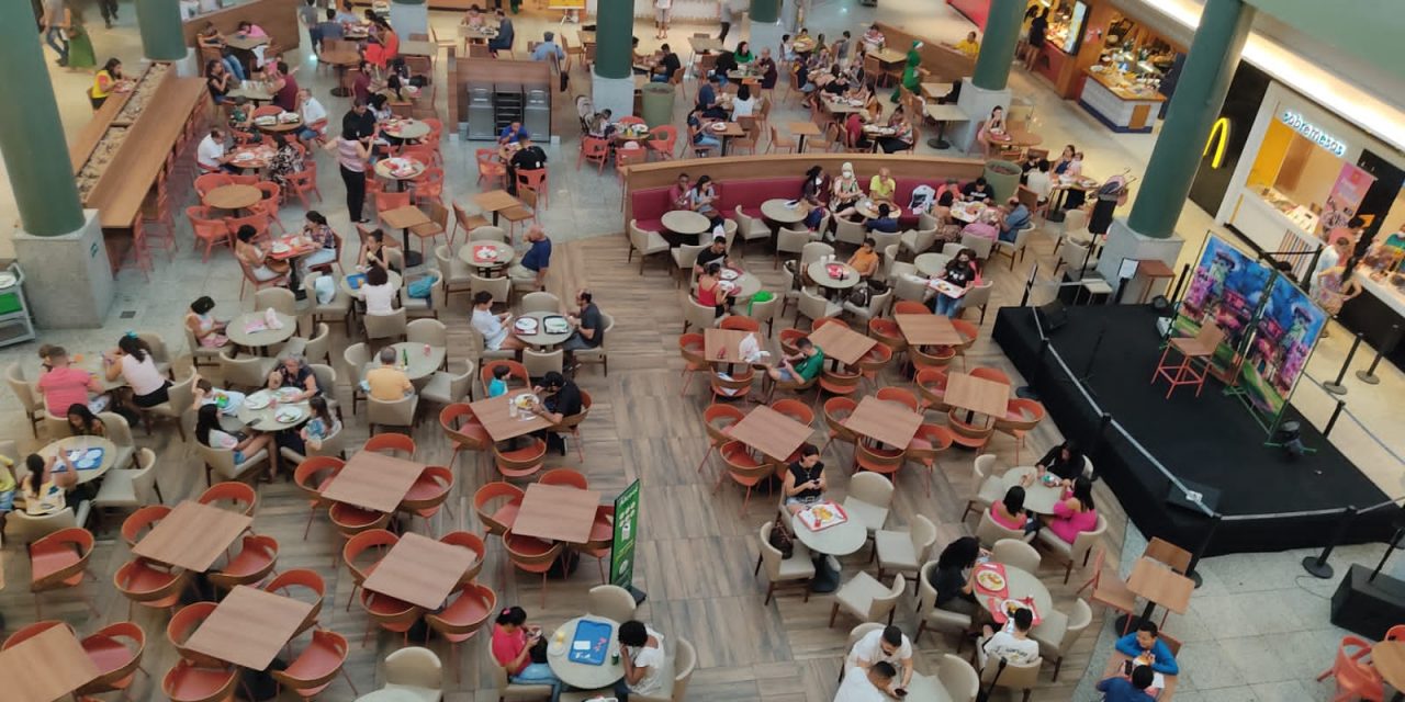 Praça de Alimentação do Shopping Jequitibá vai funcionar no Dia do Trabalhador