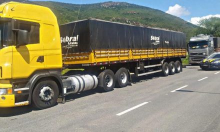 PRF BA: dois caminhões com notas fiscais fraudadas são apreendidos em menos de 24 horas