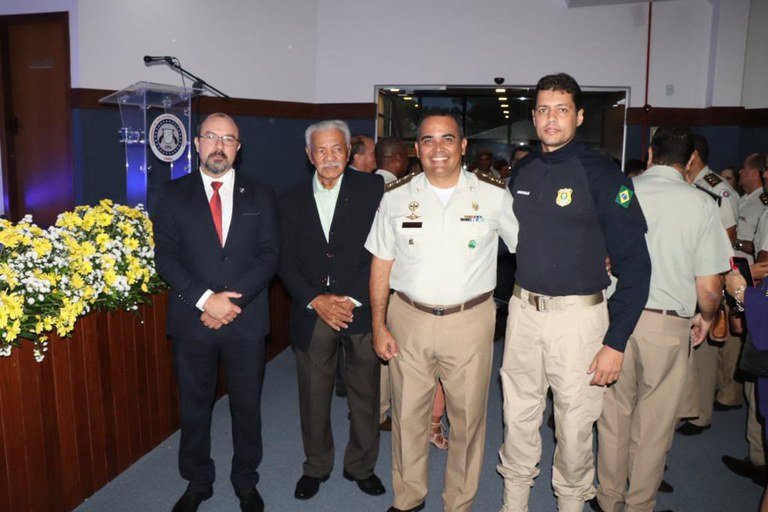PRF BA marca presença na cerimônia de 22 anos de criação do Batalhão de Polícia Rodoviária Estadual