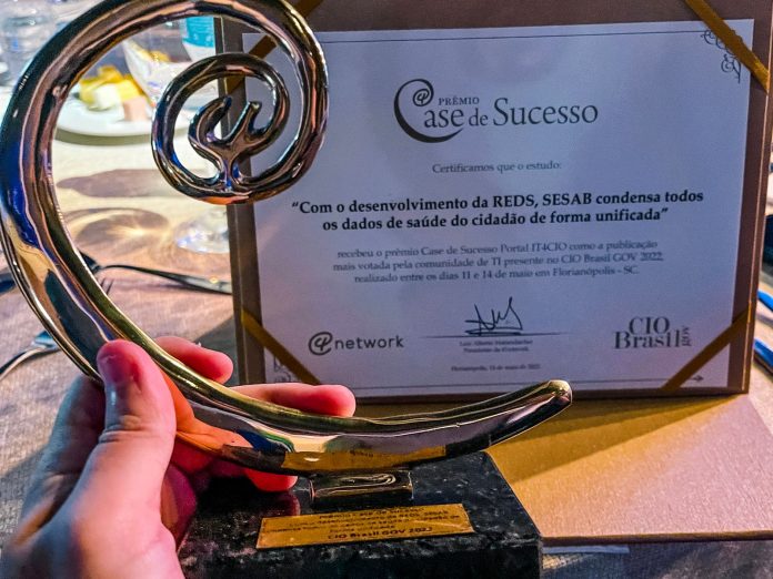 Sesab recebe prêmio ‘Case de Sucesso’, no CI0 Brasil Gov22