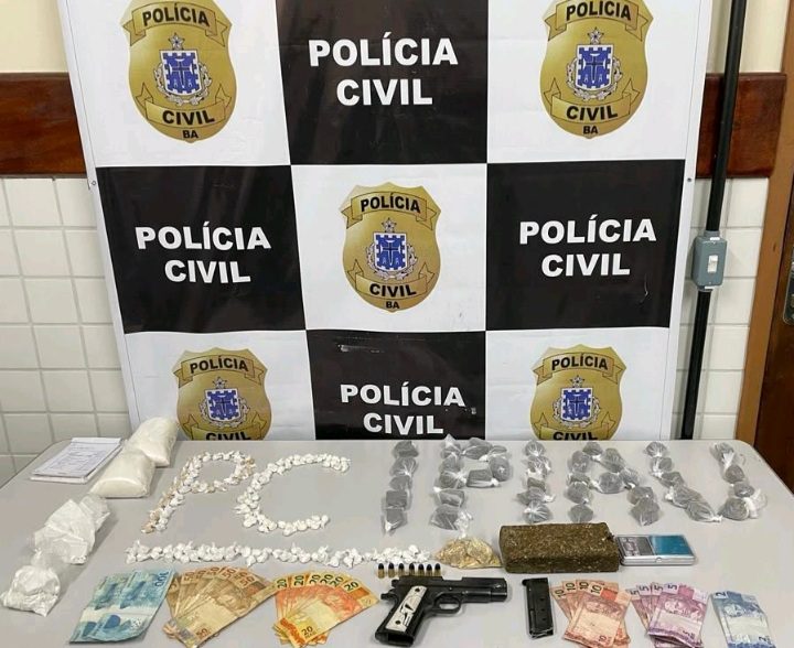 Dono de bar é flagrado com 850 gramas de cocaína pura