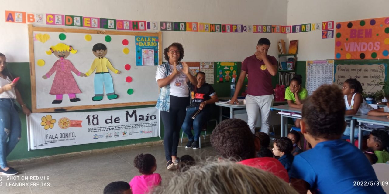 Itacaré realiza ações contra o abuso  e exploração de crianças e adolescentes