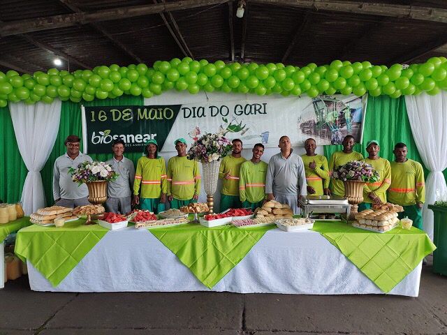 Biosanear homenageia colaboradores em comemoração ao Dia do Gari