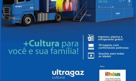 Ilhéus recebe cinema itinerante do projeto Ultragaz Cultural