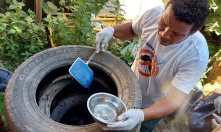 Mutirão de Combate ao Aedes aegypti recebeu adesão dos moradores do Mangabinha