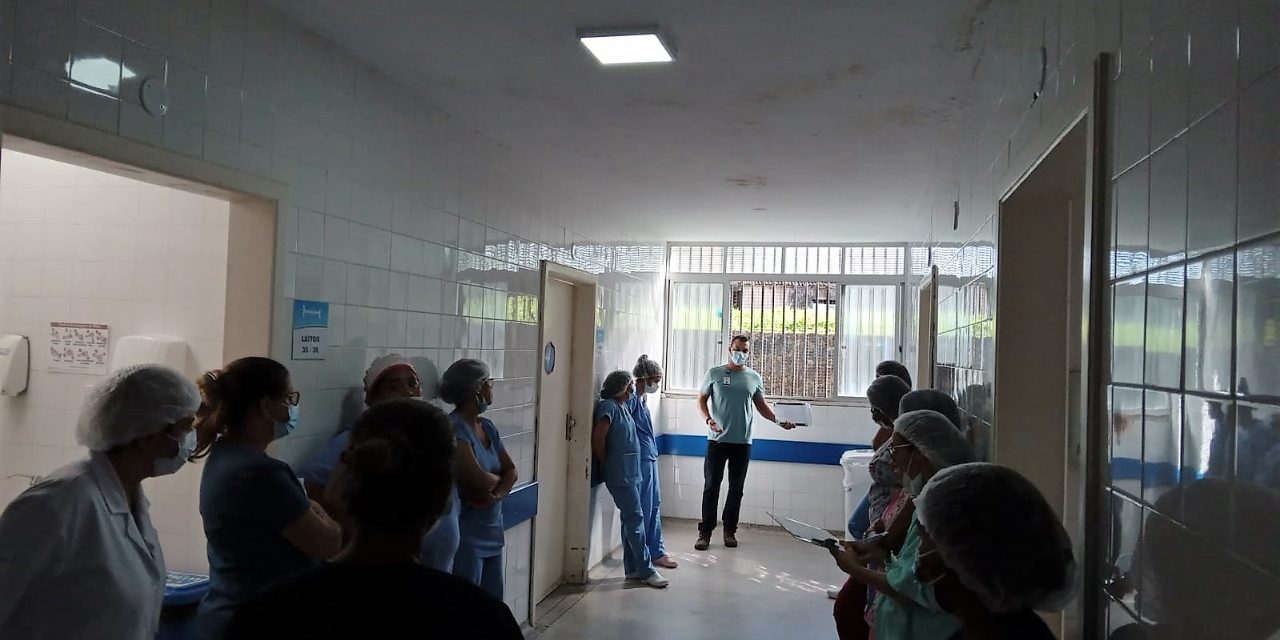 Hospital de Base de Itabuna promove treinamento sobre Gerenciamento de Resíduos dos Serviços de Saúde