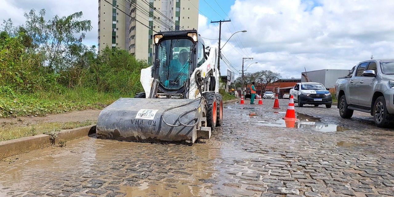 Itabuna acelera obras de requalificação do prolongamento da Avenida Manoel Chaves