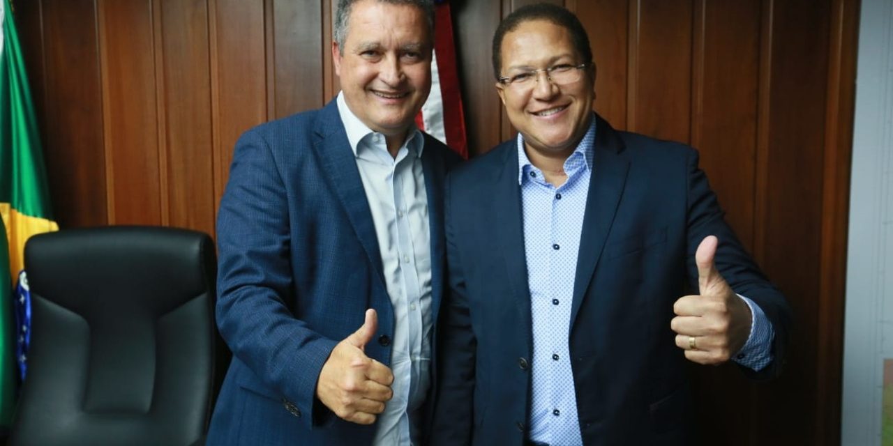 Rui Costa reafirma investimentos para Itabuna durante audiência com Augusto Castro