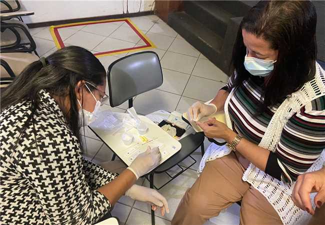 Ilhéus promove capacitação de profissionais para realização de testes rápidos