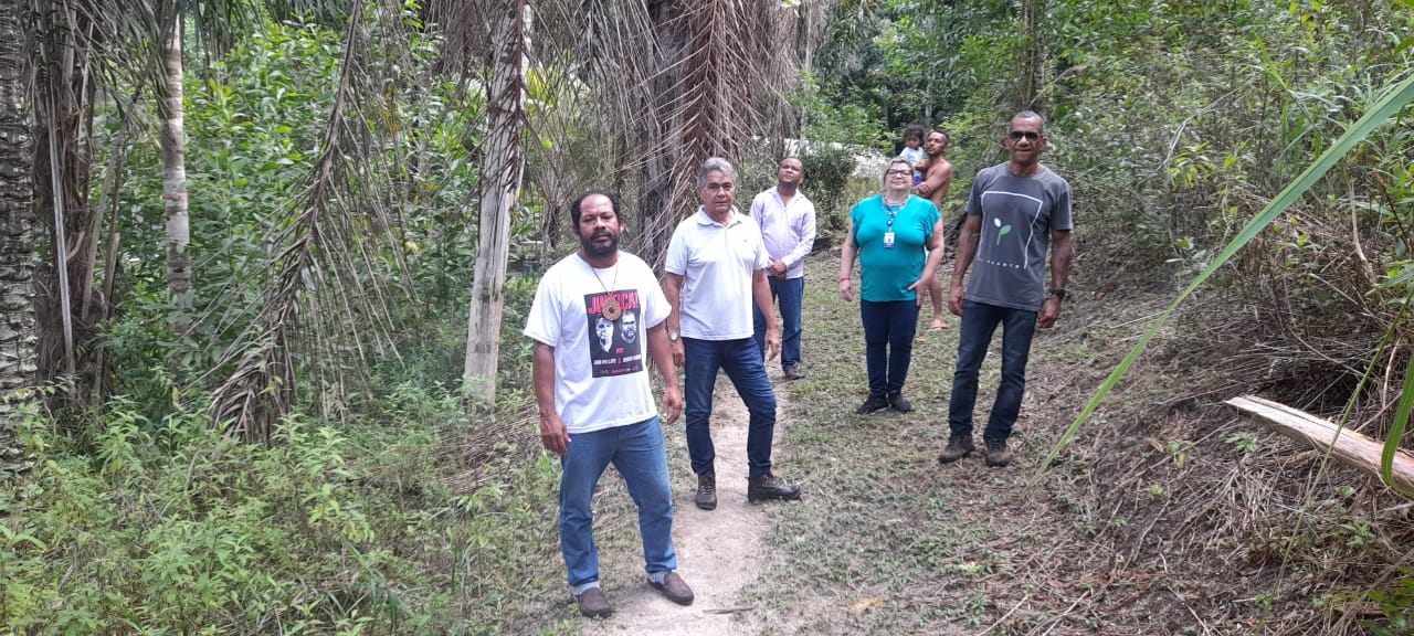 Biofábrica e BahiaGás realizam visita técnica a projeto de reflorestamento em aldeia Tupinambá em Olivença