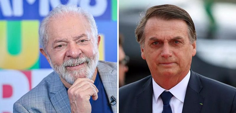 Ipec: Lula segue liderando com 44%; Bolsonaro oscila para baixo e registra 31%