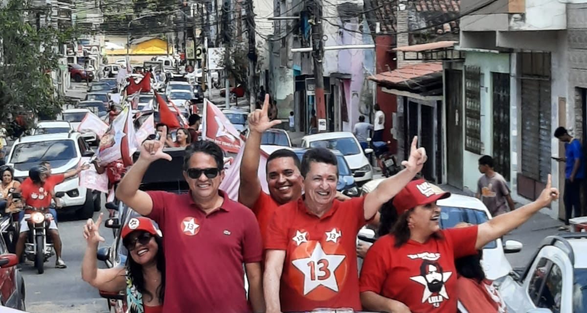 Carreata histórica mostra força de Jerônimo e do Time de Lula em Itabuna