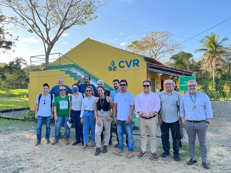Entidades comprometidas com desenvolvimento sustentável de Ilhéus visitam CVR Costa do Cacau