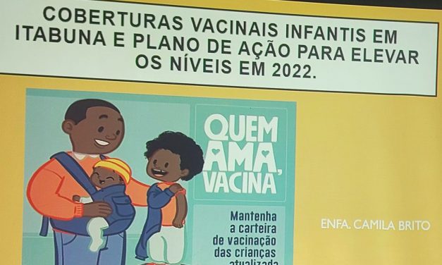 Itabuna define estratégias para ampliar indicadores de vacinação