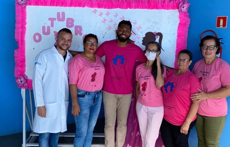 Reeducandas do Conjunto Penal de Itabuna participam de programação do Outubro Rosa com o Grupo Se Toque