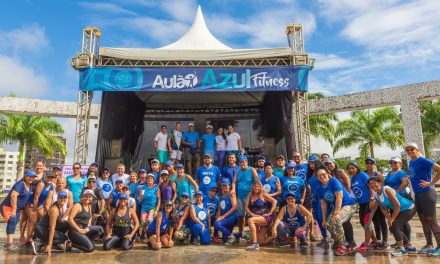 Aulão Azul Fitness encerra campanha Novembro Azul em Itabuna